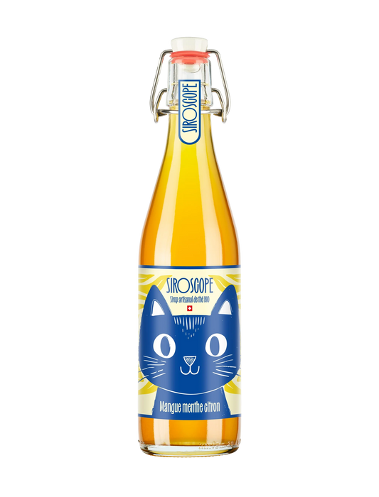 Sirop mangue menthe citron Bio