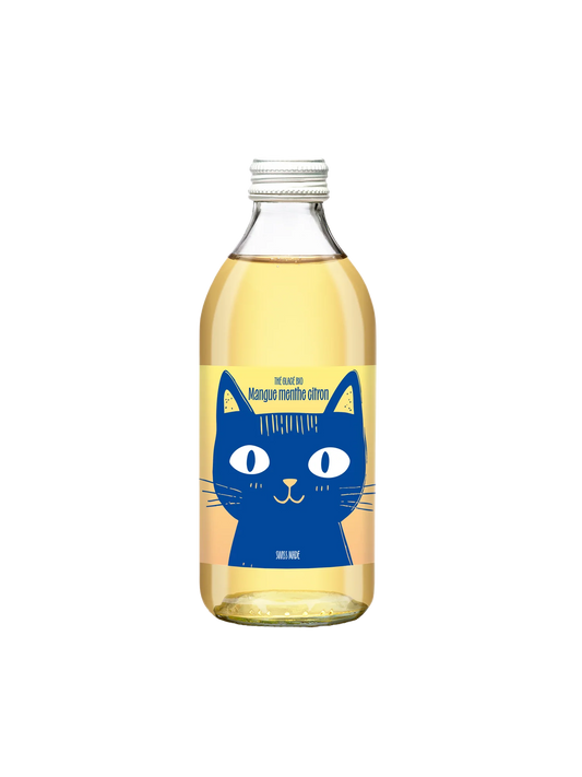 Thé Froid Thé Vert Mangue - Menthe -Citron Bio (12 bouteilles)